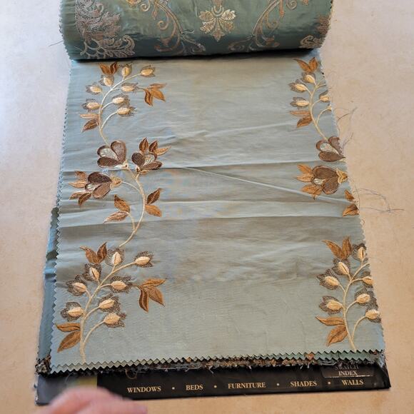 Fabric Sample Book Kasmir Fabric Prints Woven Solid by Color Quilting Blue Brown - Picture 12 of 16